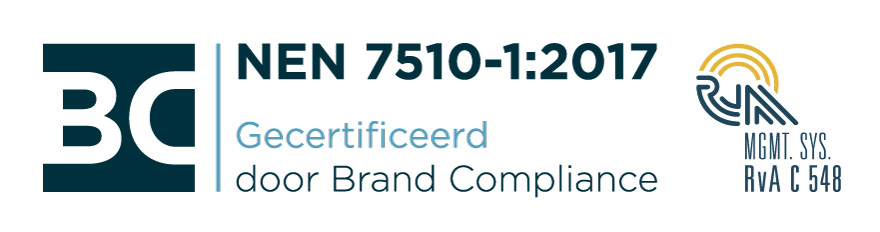 Certified logo NEN 7510-2017